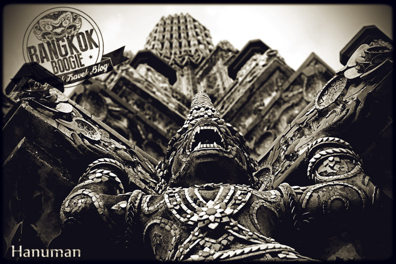 mythologie thaie Hanuman Wat Arun Bangkok