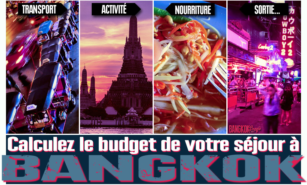 budget bangkok thailande vacances